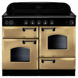 Rangemaster Classic 110 Induction Hob Range Cooker Cream